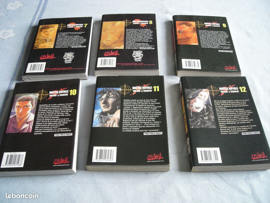 Manga BATTLE ROYALE (image 7)