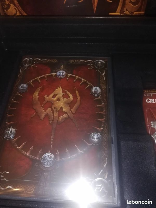 Coffret warhammer online age of reckoning jeu artbook figurine grumlock&gazbag - Jeux & Jouets