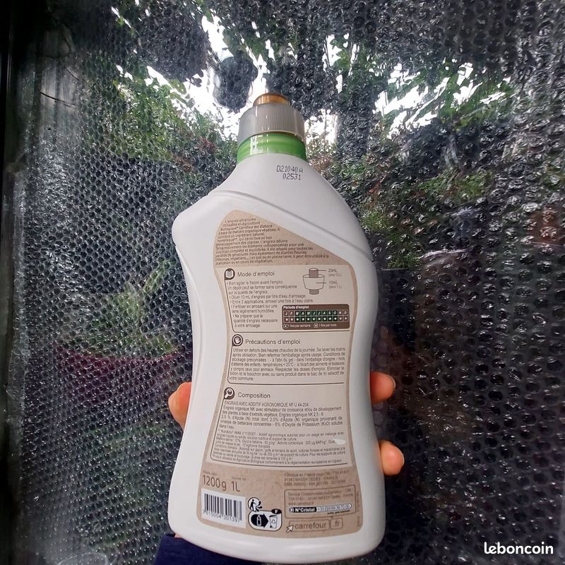 Engrais Graniums Liquide 1 l - Jardin & Plantes