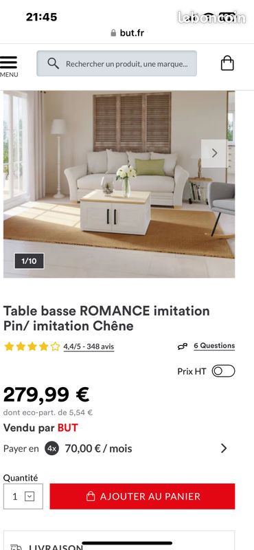 Table maison (image 1)