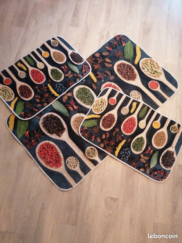 3 tapis de cuisine (image 1)