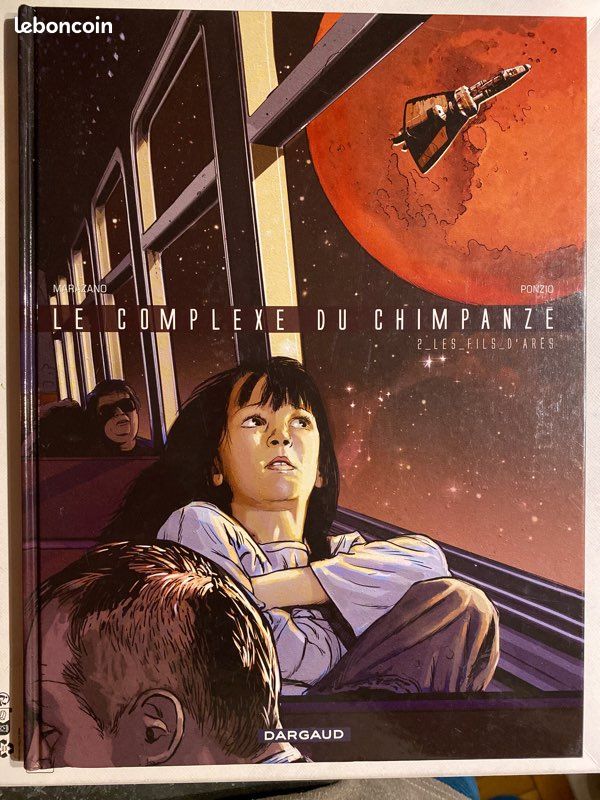 Le complexe du chimpanzé 2. Les filles d’Arès par Marazano & Ponzio chez Dargaud - Edition Originale 2008 (image 1)