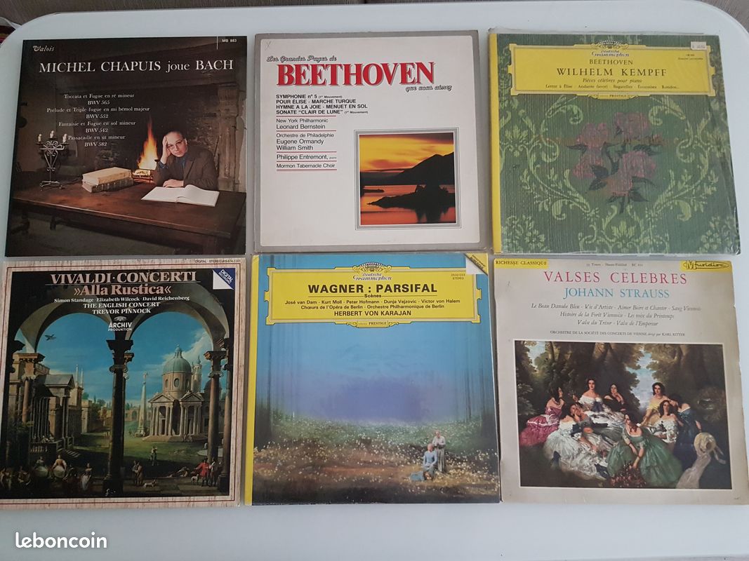 Lot 6 vinyles musique classique (image 1)