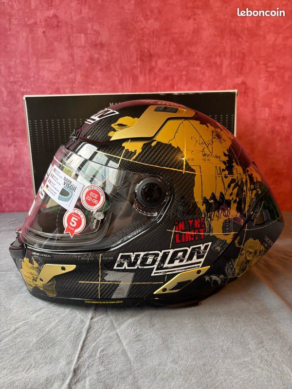 Casque Nolan X-804 RS Carbon Équipement moto