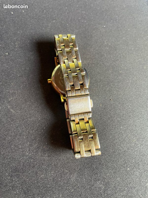 Montre Femme Vintage Rumours Rayures Zèbres - Quartz 41mm - Pile Neuve Incluse