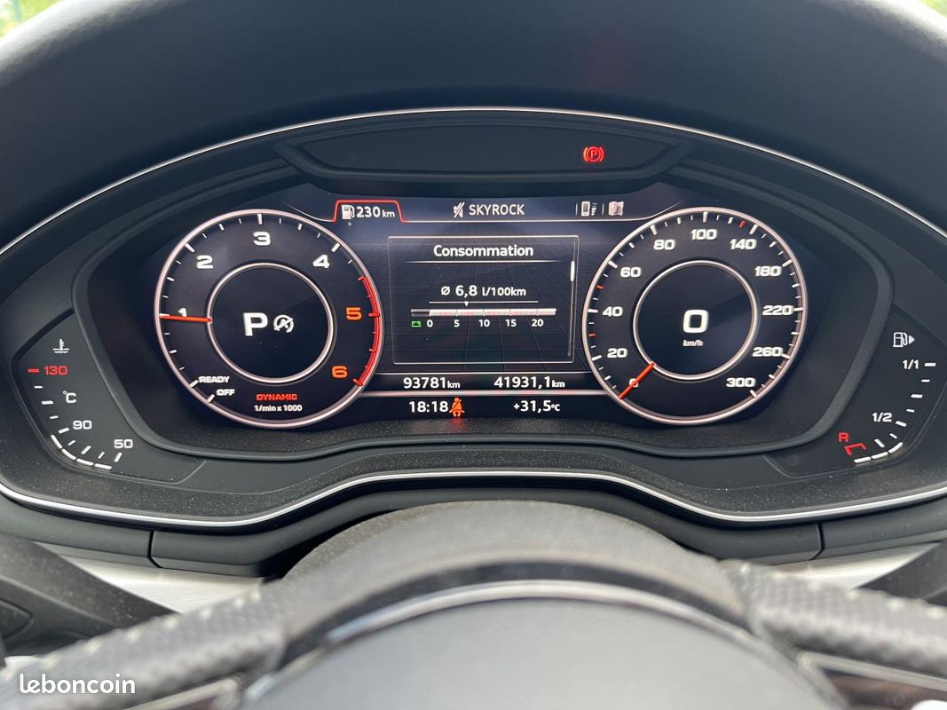 Audi a4 2.0 tdi - 190 cv - s-line - s tronic - toit ouvrant (image 24)