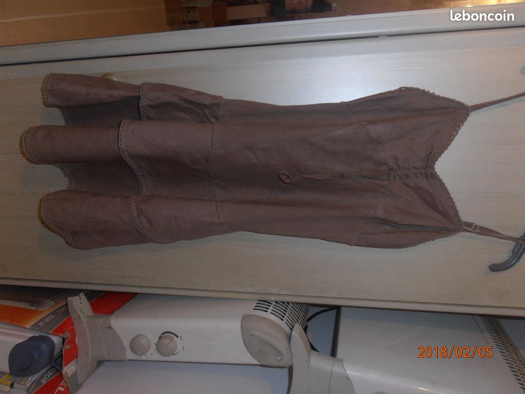 Robe beige été (image 1)