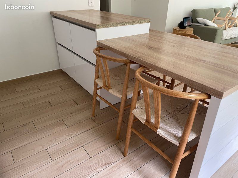 Îlot / meuble de cuisine Schmidt avec plan de travail (image 1)