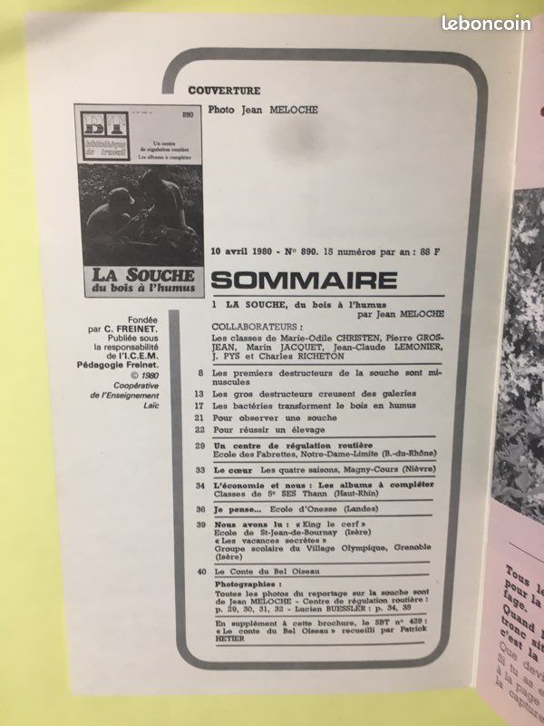 Bibliothèque du Travail 890 La souche du bois à l’humus (image 6)