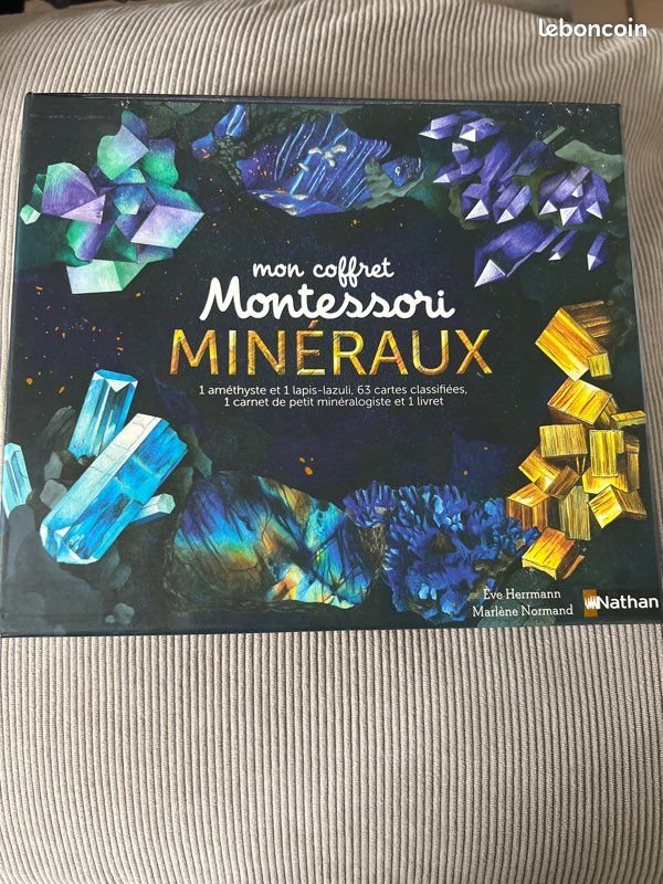 Coffret montessori minéraux (image 1)