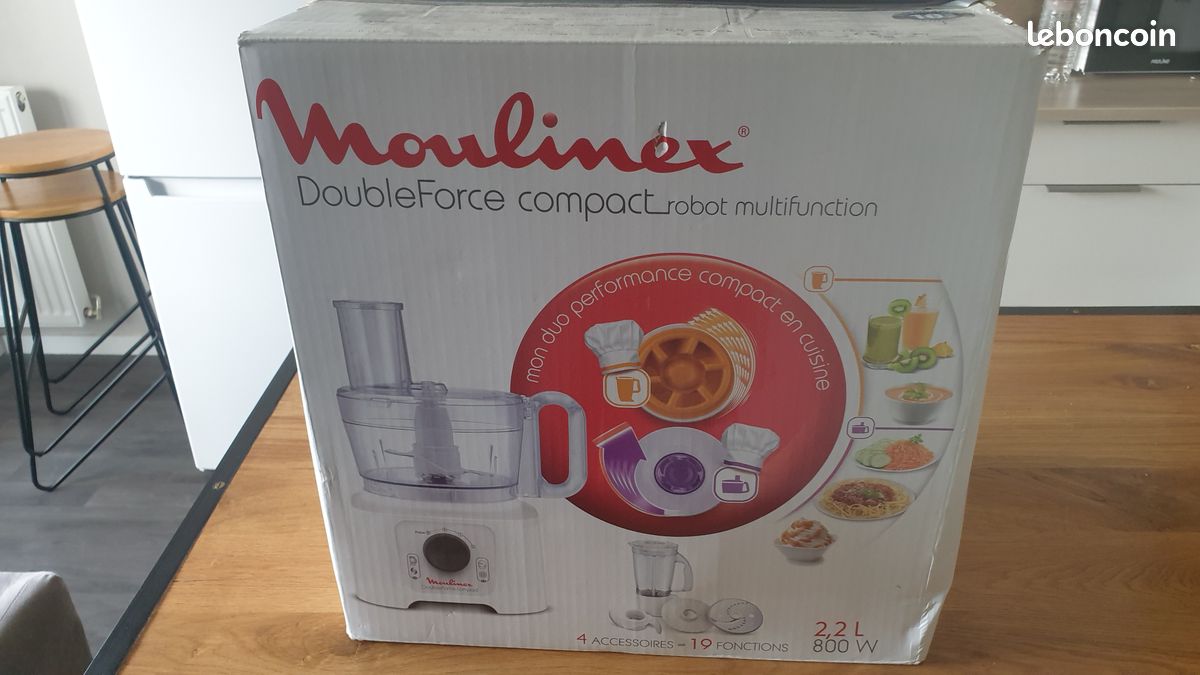 Vends appareil moulinex double force compact multifonction (image 2)