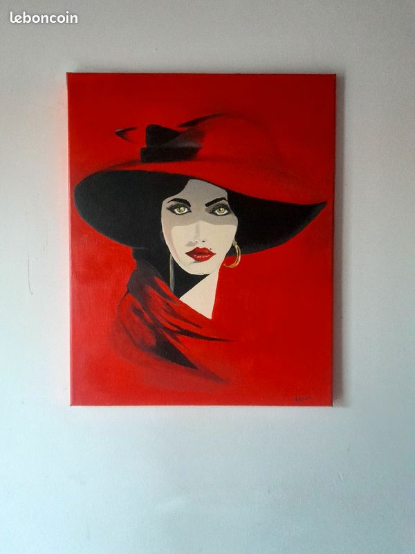 Toile peinte (image 1)