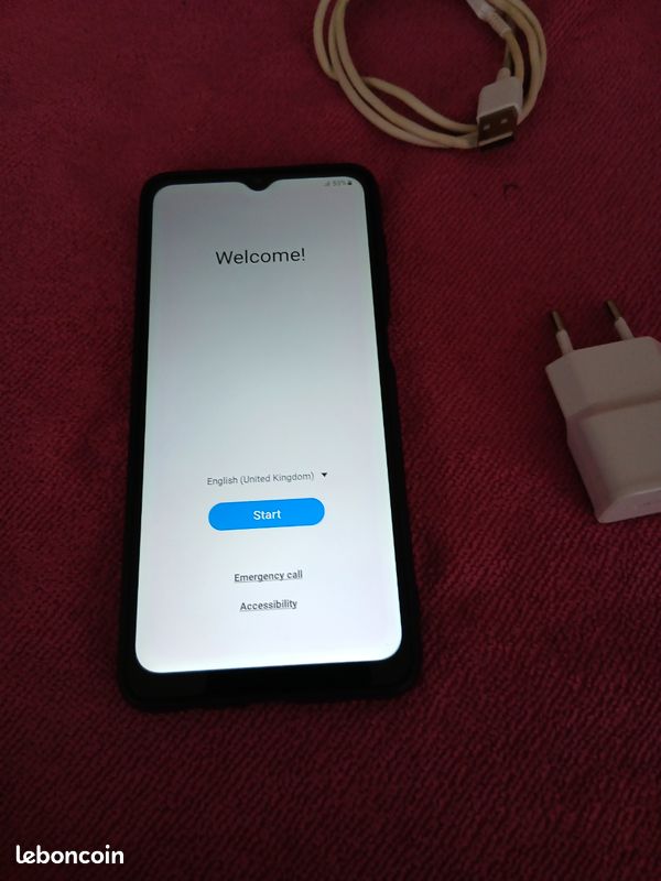 Téléphone portable samsung A12 (image 1)