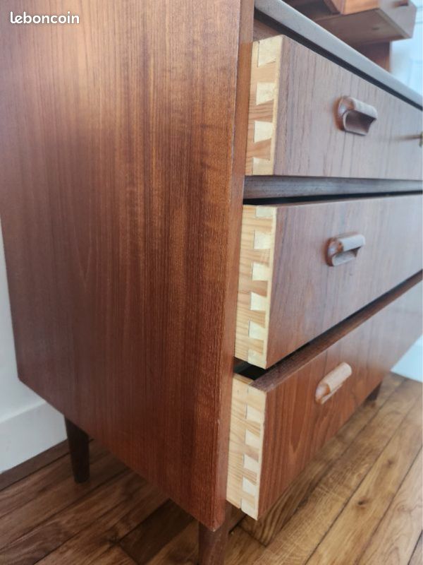 Secrétaire scandinave teck (image 8)