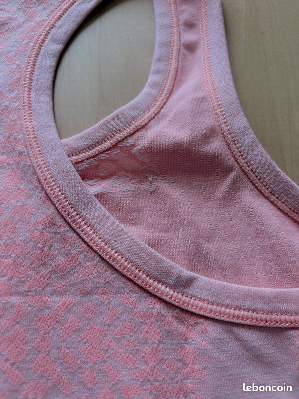 Débardeur Only Play rose sport femme taille S (image 20)