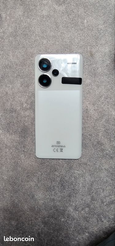 Vitre arrière Xiaomi Redmi Note 13 Pro+ 5G (Neuve) - Blanc (image 1)