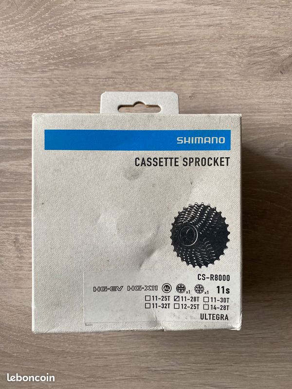 Cassette Shimano ultegra 11 vitesses 11x25 - Équipements vélos