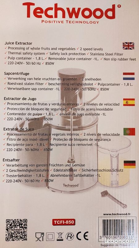 Centrifugeuse TECHWOOD (image 3)