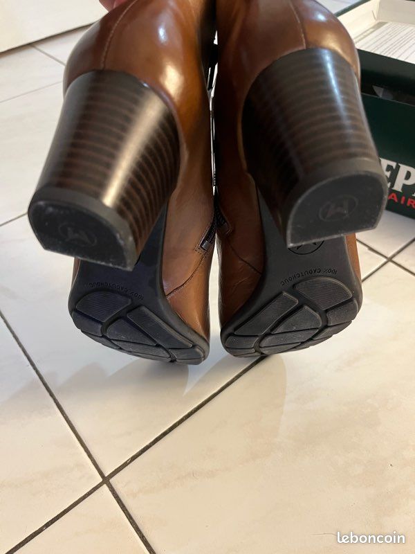 Bottines neuves Méphisto T39 camel (image 6)