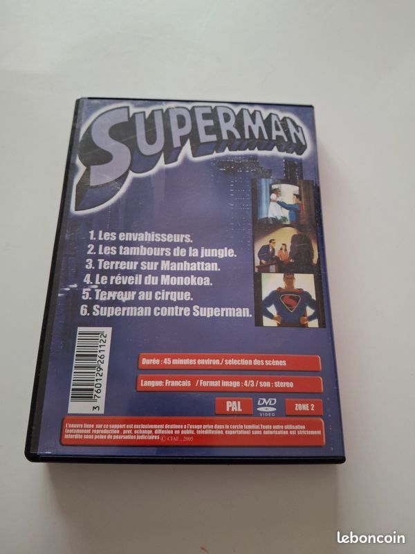 Superman original collection Lot de 2 DVD (image 7)