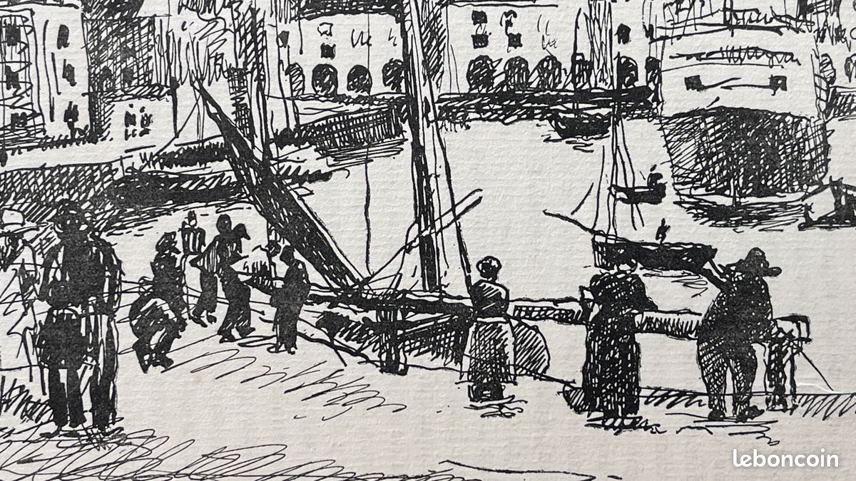 Robert LOTIRON (1886-1966) Phototypie originale (1921) (image 2)