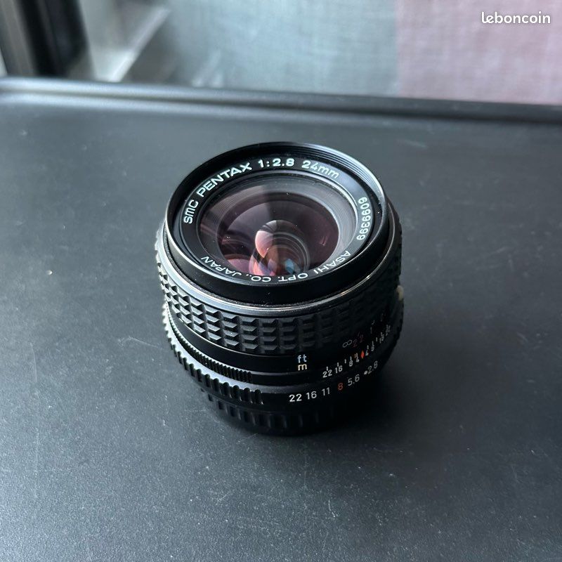 Objectif Grand-angle Pentax Super-Takumar 24 Mm F/3,5 – Monture 42 à Vis