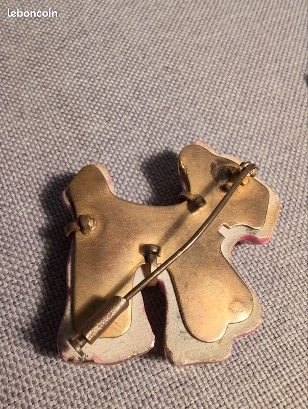 Lot De 3 Broches Anciennes Vénerie (chasse) - Occasion - Bijoux Vintage