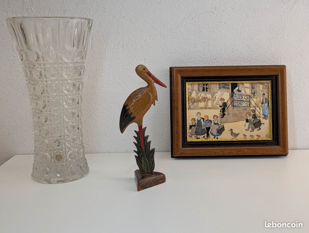 Aigle en bronze sur socle de marbre, signé Jensen - Cassé (Défectueux