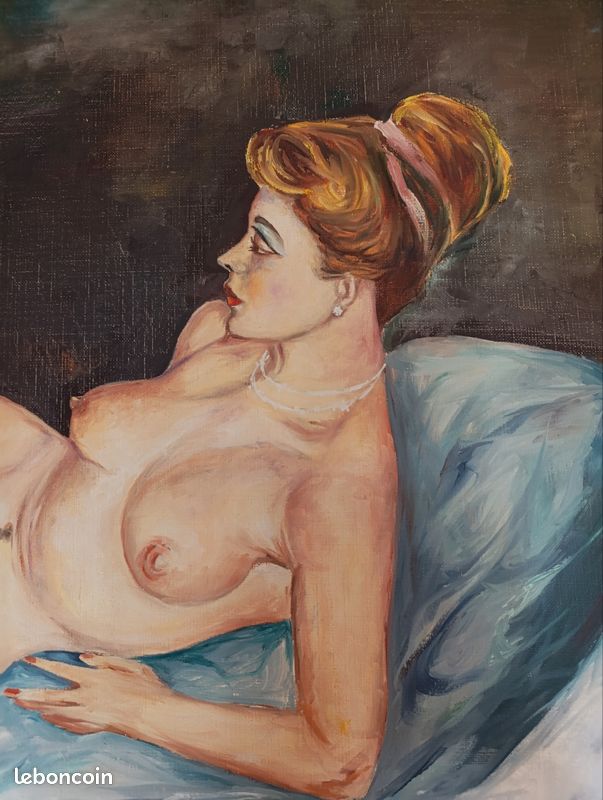Tableau peintre Jean de Fond 1976 (image 4)