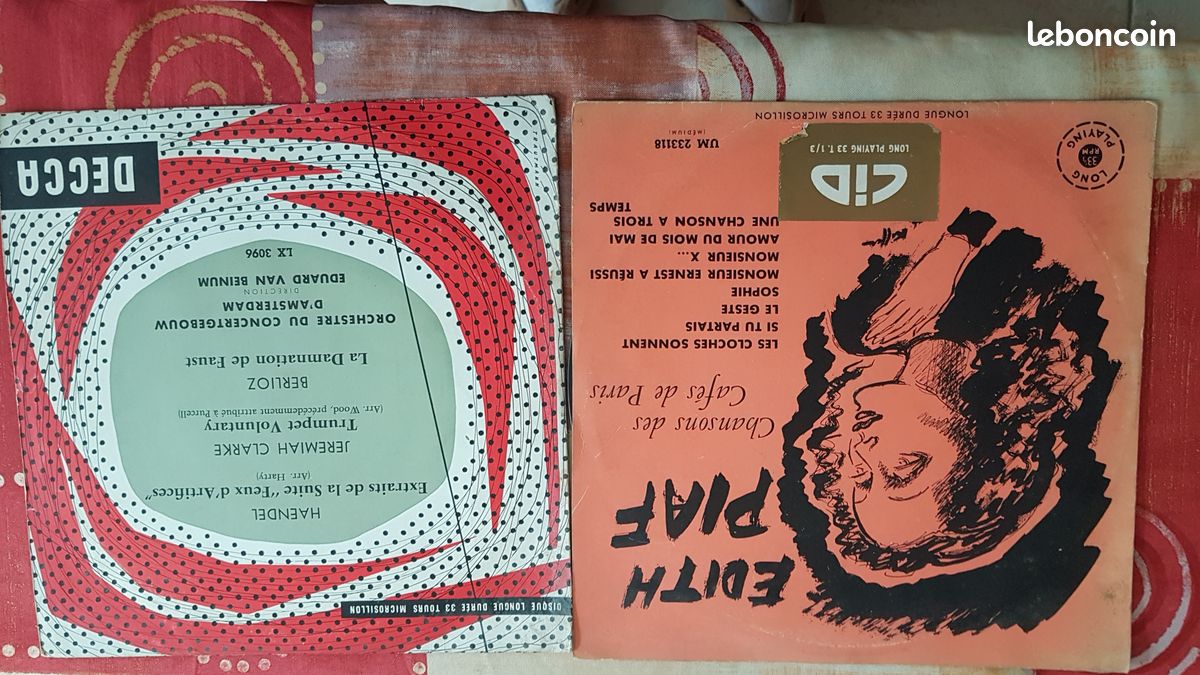 Divers vinyls - beethoven - piaf - notre dame de paris - liszt - valses (image 2)