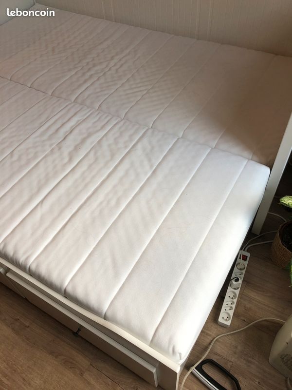 Lit banquette Hemnes IKEA blanc (image 4)