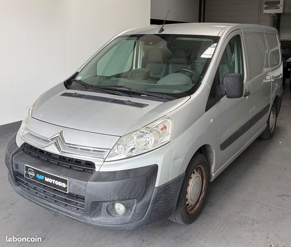 Citroën jumpy 2.0 HDI 128cv confort boîte 6/ CLIM / radar de recul / attache remorque / porte latéral / 3 places / Bluetooth / CT OK - de 6 mois GARANTIE Payement 3 / 4 fois sans frais (image 1)