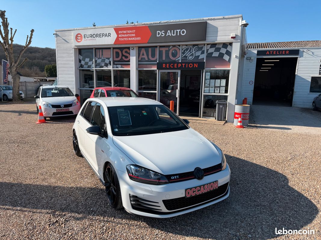 VOLKSWAGEN GOLF VII 2.0 TSI 220 BLUEMOTION TECHNOLOGY GTI 5P 149100km Garantie 6 mois prix 15990e (image 1)