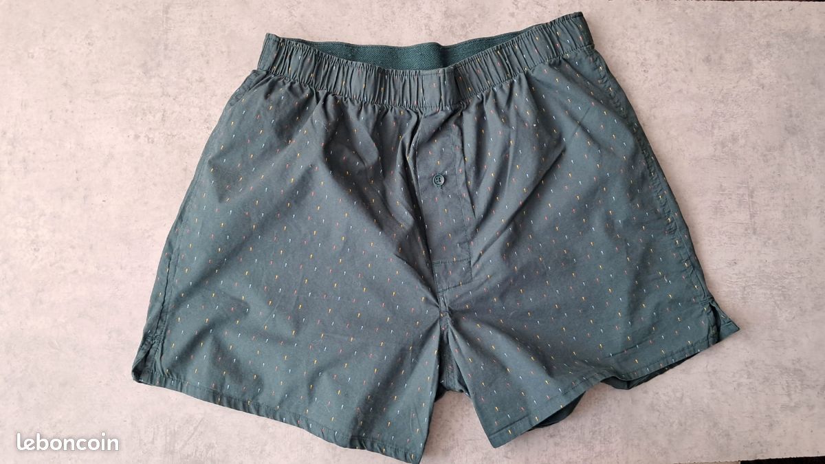 Caleçon Homme Boxer Celio Homme Boxer Coton Stretch Ceinture