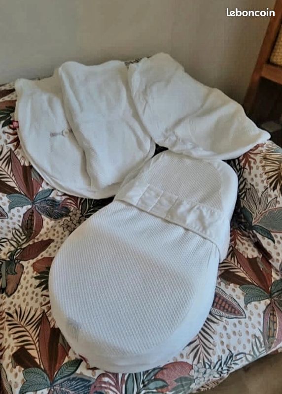 COCOONABABY BLANC AVEC DRAP et COUVERTURE (image 1)