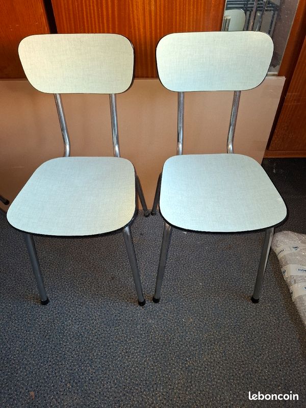 2 chaises formica vintage (image 1)