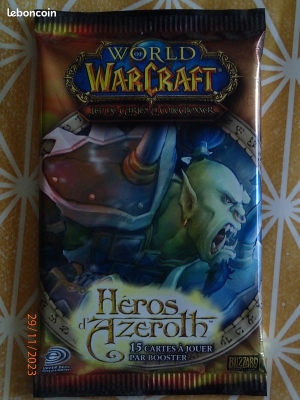 world of warcraft tcg heroes of azeroth booster box Amazon.com: World of Warcraft Tomb of the Forgotten Booster Box : Toys &  Games main image 0