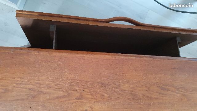 Table salon coffre en bois massif (image 3)