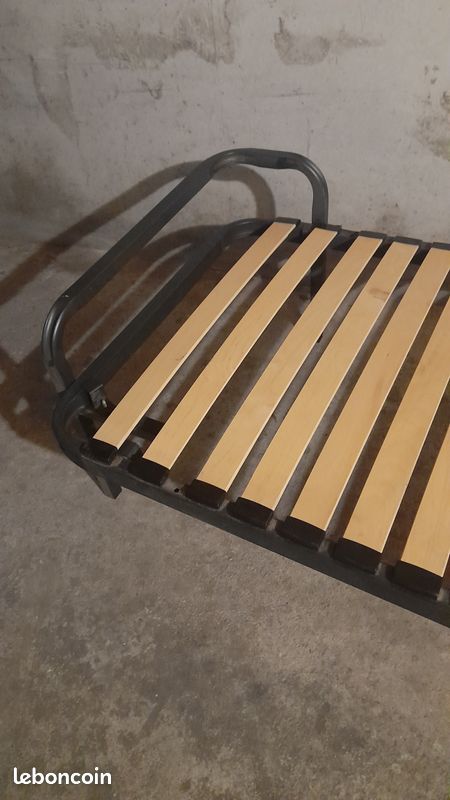 Sommier lit gigogne ou lit-banquette largeur 80cm (image 3)
