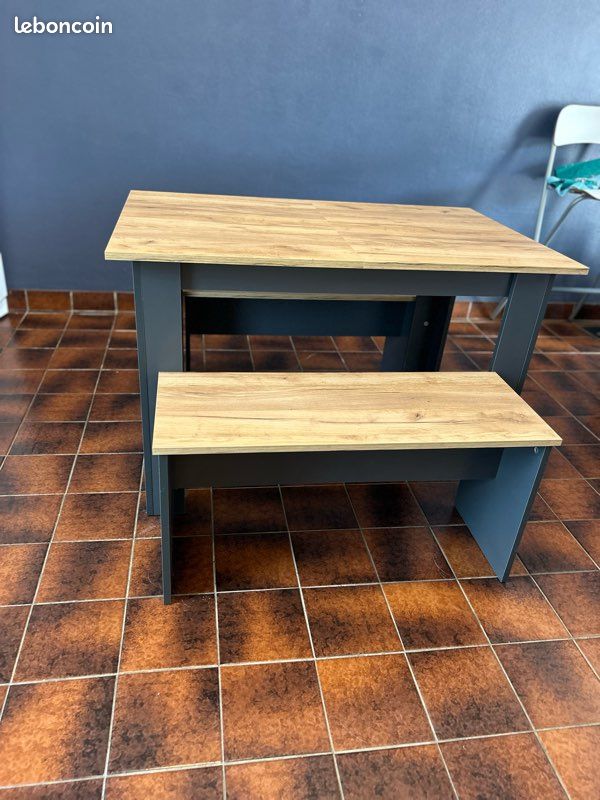 Table avec 2 bancs (image 3)