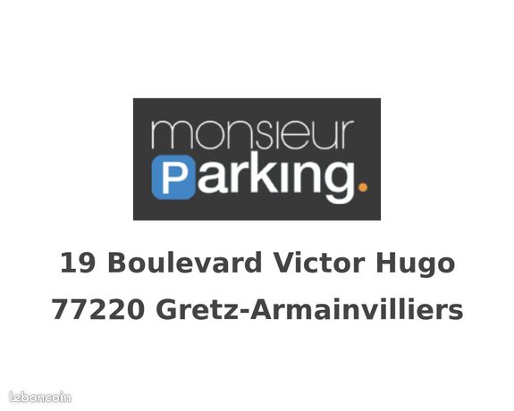 Parking/box Gretz-Armainvilliers