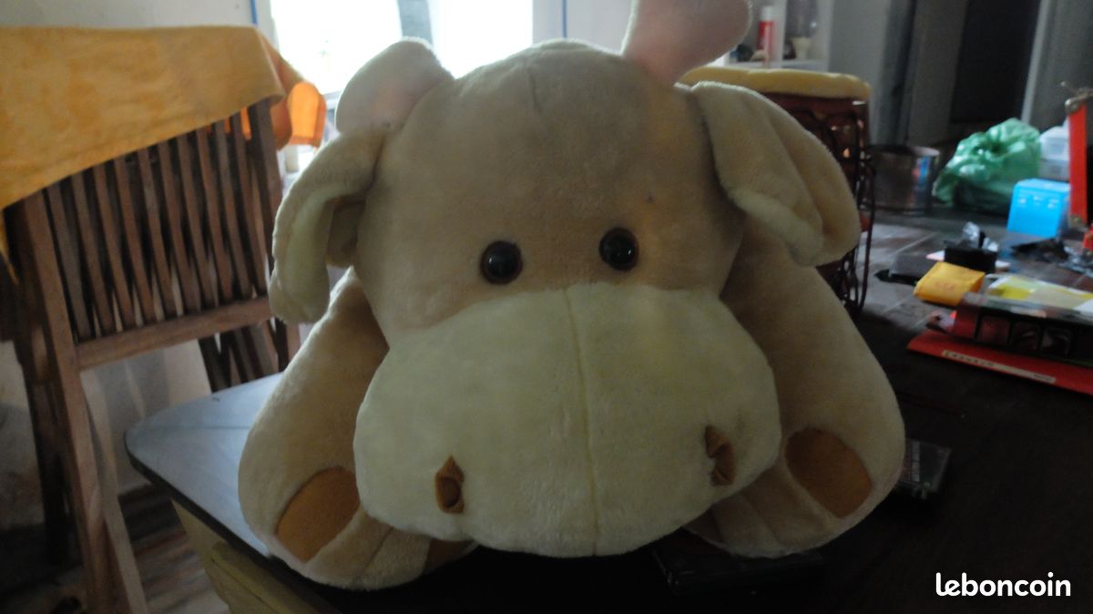 Grande peluche Hippopotame (image 2)