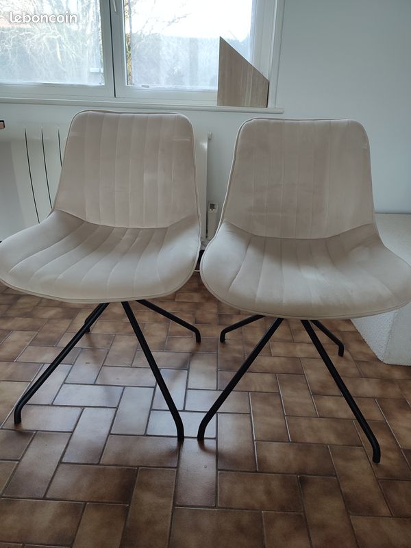 Chaises velours Zoli99 (image 1)