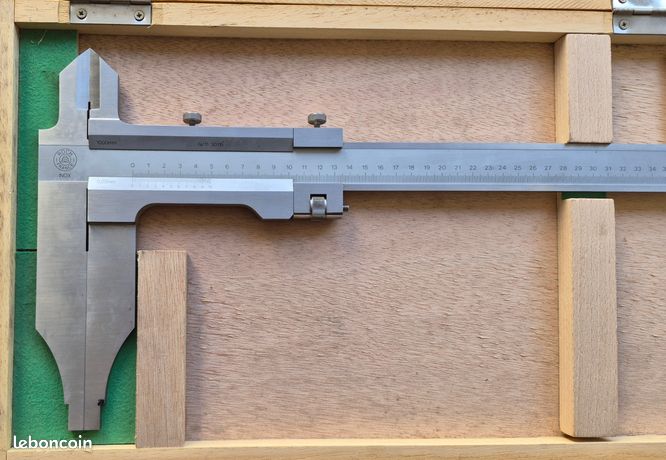Pied à Coulisse ROCH 1000 Mm (1 Mètre) – Outil De Mesure Industriel D'Occasion