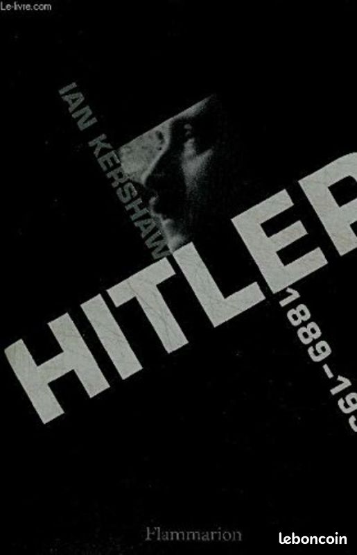 Livre Flammariin HITLER Tome 1 1889 1936 Ian Kershaw (image 1)