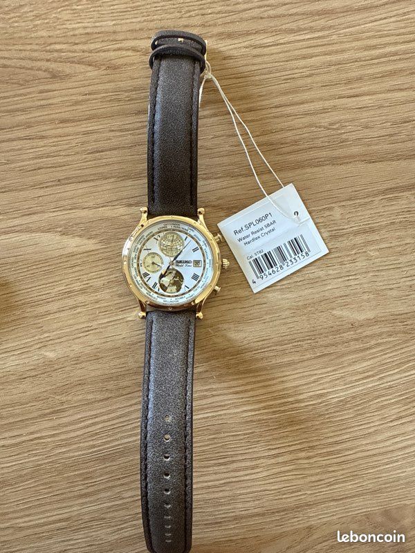 Seiko world of discovery état neuf SPL060P1 Montres Bijoux
