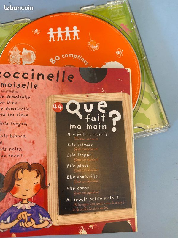 CD enfants : 80 comptines à mimer & jeux de doigts (image 6)