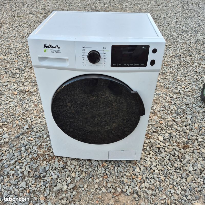 Façade De Lave-linge Bellavita – Modèle WF714A+++ W566C – Occasion Intégrée