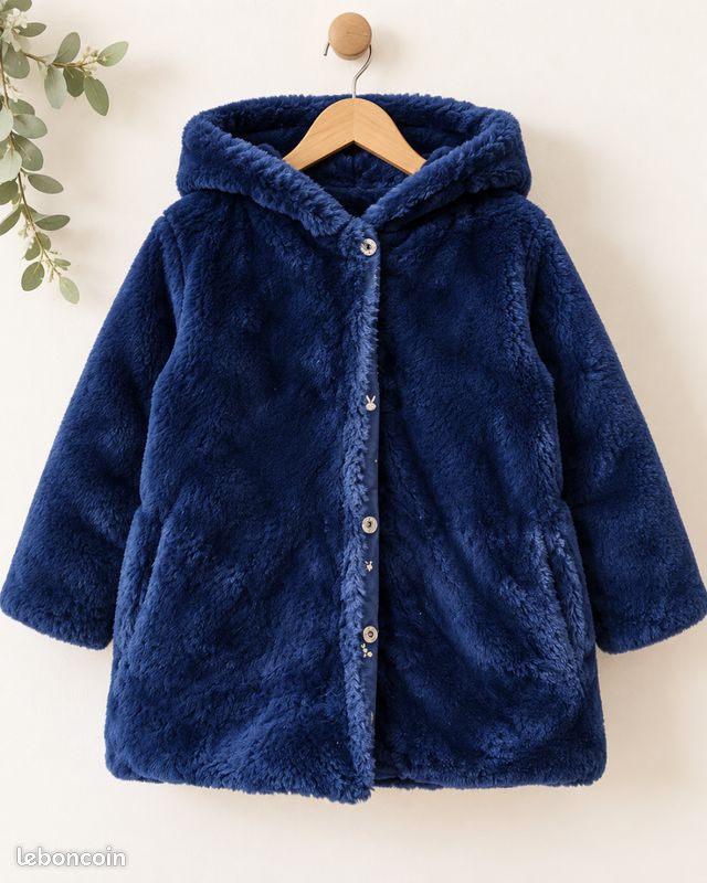 Manteau fille 9 ans réversible (image 3)