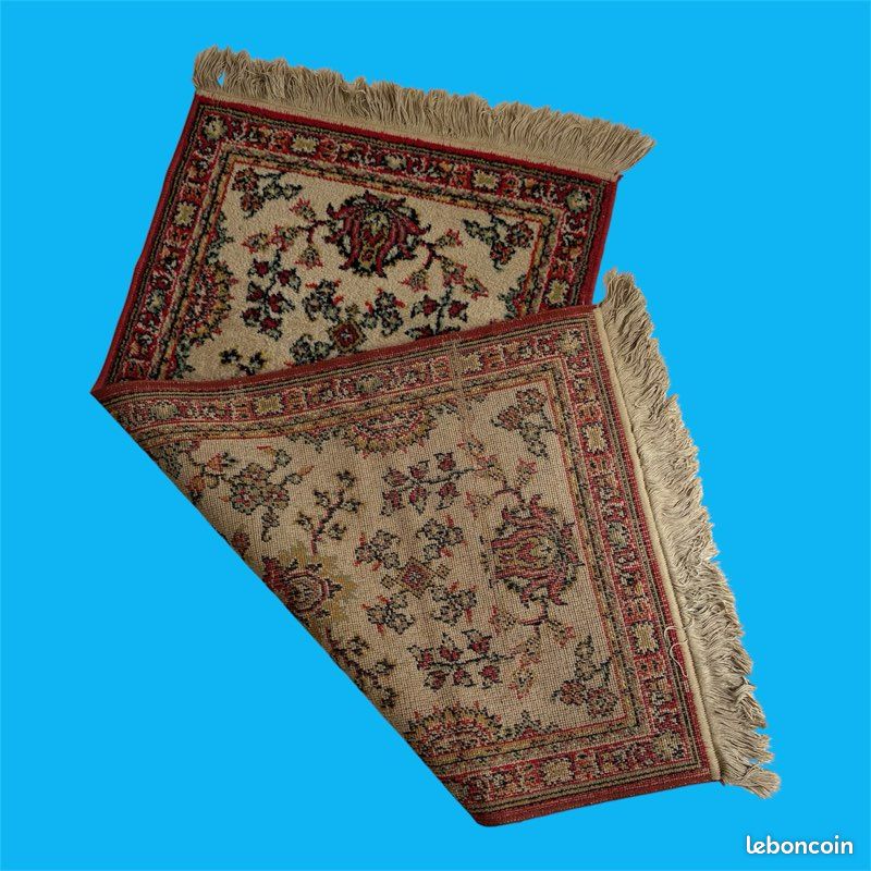 Joli tapis descente de lit de style oriental (image 3)